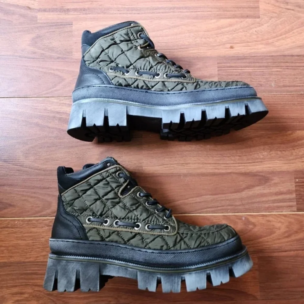 Free People Quilted Dawn Hiking Boot 38/8 NIB - Picture 7 of 11